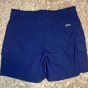 Women’s Eddie Bauer blue cargo shorts